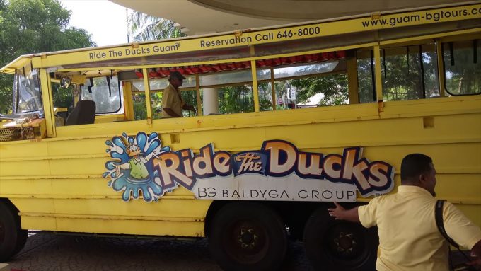 水陸兩用鴨子船Ride the Duck Guam